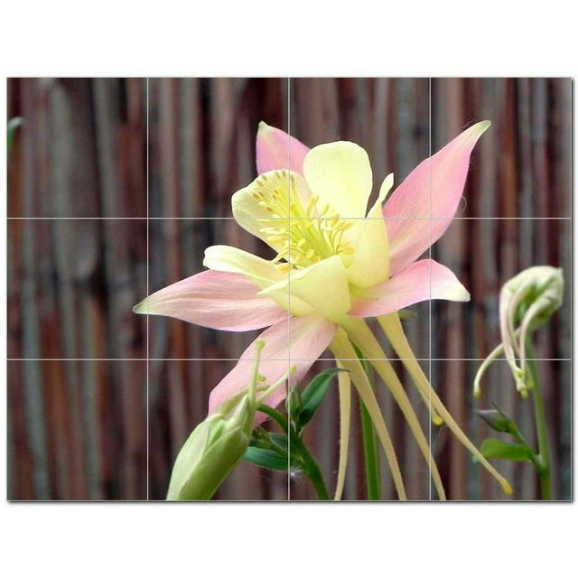 Flowers Ceramic Tile Mural Kitchen Backsplash Bathroom Shower 402427-XL43