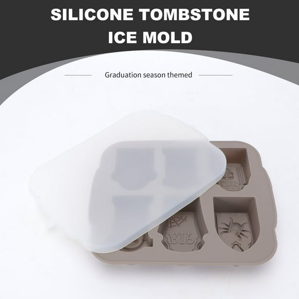 Amosfun Moule à Glace En Silicone Fait à La Main En Forme De Fantôme