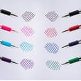 thumbnail image 2 of Pentel Rsvp Bolígrafo Original (0,7 Mm) Línea Fina Colores De Tinta Surtidos Barril Transparente Paquete De 8 Con Bolígrafo De Tinta Negra Adicional, 2 of 6