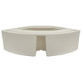 thumbnail image 3 of Wise BM1146-1B-990 Premier Series Pontoon 32-Inch Bow Radius Corner Seat Base Only, Platinum, 3 of 5