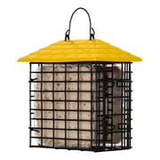 More Birds Double Suet Feeder with Weather Guard, Wild Bird, Assorted Colors