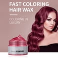 thumbnail image 4 of Tinte temporal para el cabello, crema para colorear, cepillo para enjuague, cera para el cabello, Color temporal, cera para el cabello, coloración de peinado Natural para hombres, (Buy 2 save 10%), 4 of 7