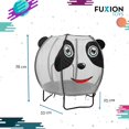 thumbnail image 4 of Trampolín Oso Panda Fuxion Toys, Red de Seguridad Brincolin blanco Unitalla, 4 of 12
