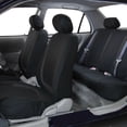 thumbnail image 2 of Car Seat Covers Universal Flat Cloth Full Set for Solid Benches 8 Pcs 12 Colors, 2 of 8