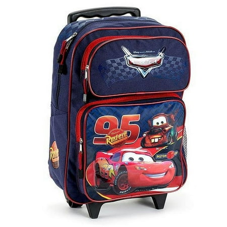 Disney Pixar Cars Rolling Backpack, Navy