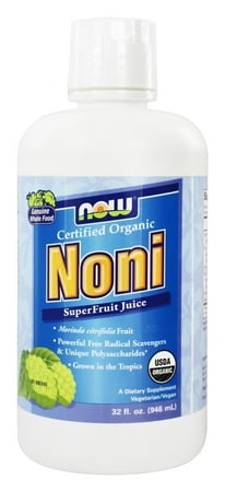 NOW Foods – Noni Certified Organic Superfruit Antioxidant Juice – 32 oz.