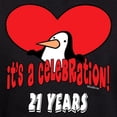 thumbnail image 3 of CafePress - 21St Celebration Hoodie (Dark) - Pullover Hoodie, Classic, Comfortable Hooded Sweatshirt, 3 of 4