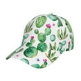 thumbnail image 1 of Balery Cactus Plants1 Gorra de béisbol de tamaño ajustable para correr, entrenar y actividades al aire libre. Gorra de papá para todas las estaciones., 1 of 6