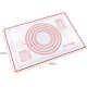 thumbnail image 2 of Alfombrilla para Hornear, Alfombrilla para Hornear de Silicona, Alfombrilla para Hornear de Silicona,Reutilizable para Fondant, Pastelería, Alfombrilla para Pizza (60 X 40 cm) oso de fresa Juguete, 2 of 5