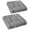 Gray, variant on Sanmadrola Floor Pillow Cushion for Adults Set of 2, Meditation or Yoga Chair Cushions Outdoor Indoor with String, Gray