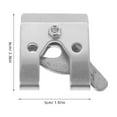 Gate Latch for Dog Kennel Household Door Lock Crate Animal Security