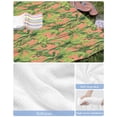 thumbnail image 6 of Palm Tree Tropical Beach Towels Oversized Super Absorbent, Pink Summer Green Botanical Lightweight Bath Towel Quick Dry Sets For Bathroom/Pool/Rv Camping/Beach Play/Gym Room/Picnic 23"x47", 6 of 8