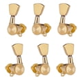 thumbnail image 4 of Clavijas de Afinación de Cuerdas de Bloqueo de Guitarra de 6 Piezas, Cabezal de Dorado - 3L3R CUTICAT Afinadores de botones de cuerda de guitarra, 4 of 8