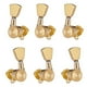 thumbnail image 4 of 6 x Clavijas de afinación selladas para guitarra folk, clavijas de afinación con bloqueo, botones para cuerdas de guitarra. 3L3R, 4 of 9