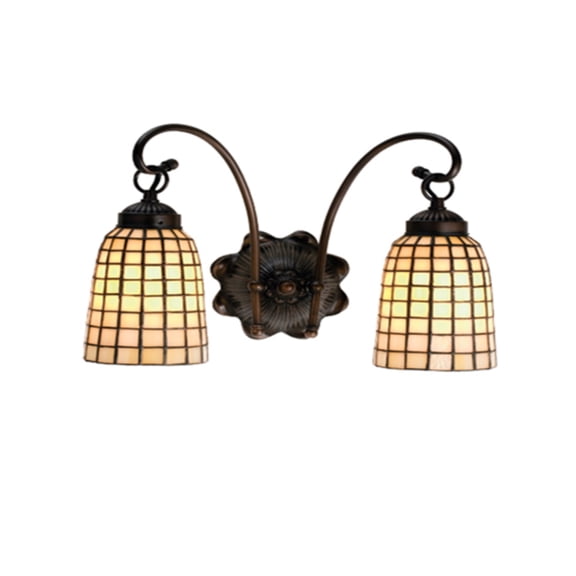Meyda Tiffany - 18646 - Two Light Wall Sconce - Terra Bone - Antique-75pack