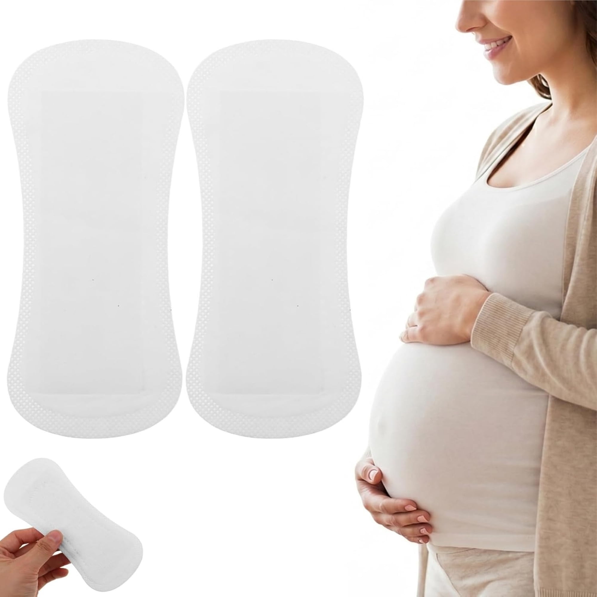 QARUN 2Pcs Amniotic Fluid Test Strips for Pregnant Women,Home Detection Kit,97.6% High Sensitivity Ph Test Pads for Leakage,Prenatal Maternity Screening Tool for Peace of Mind,Compliant