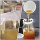 thumbnail image 3 of 1 PC Buque de boca ancha de acero inoxidable Use el embudo de embudo líquido de mermelada de mermelada embudo de aceite de embudo de mermelada, 3 of 5
