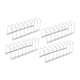thumbnail image 4 of 4 piezas de rejillas para secar utensilios, rejillas para pan, escurridor multiusos de acero inoxidable para costillas Estante para platos de plata, 4 of 9