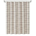 thumbnail image 2 of Mainstays Red Plaid Shower Curtain Set – 16-Piece Bathroom Set with Hooks, Bath Rug, Soap Pump & Tray – Red Canyon, Machine Washable, 2 of 9