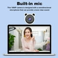 thumbnail image 1 of USB Webcam Online Chatting Desktop PC Web Desktop PC Camera 1080P Driver Free Laptop Camera for Live Streaming, White, 1 of 9