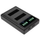 thumbnail image 2 of Cargador Doble Para Cámara ANGGREK Cargador De Batería Duradero Para Cámara EN-EL23 Con Pantalla LCD, 2 of 8