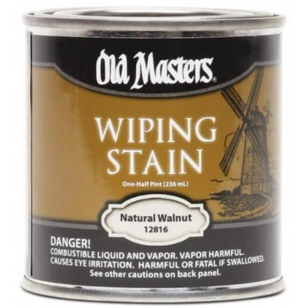 Old Masters / Master Products 12816 Hp Nat Walnut Wipe Stain