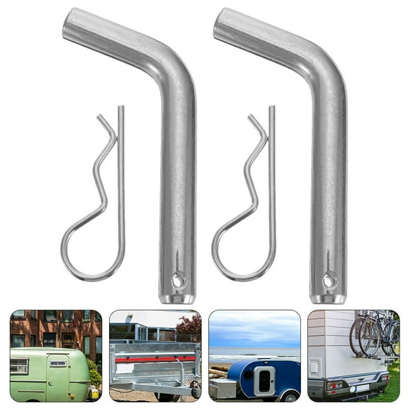 HEALEEP  2 Sets Tow Trailer Hitch Pin Cargo Receiver Marine Trailers