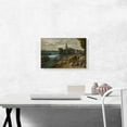 thumbnail image 2 of ARTCANVAS A Busy Townscape With Numerous Figures Arriving By Ferry Boat Canvas Art Print by Jan Brueghel The Elder - Size: 18" x 12" (1.50" Deep), 2 of 9