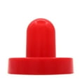 thumbnail image 4 of 1 Set Mini Air Hockey Pushers and Air Hockey Pucks Great Goal Handles Pushers Goal Handles Paddles Replacement Accessories for Game Tables 60 MM, Red(2 Strikers, 4 Pucks), 4 of 4