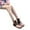 Brown, variant on OAVQHLG3B Wedge Sandals for Women Clearance Summer Fashion Casual Round Toe Flip Strap Women's Roman Flat Sandals