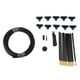 thumbnail image 1 of Sistema de riego por encima del suelo con boquilla flexible ajustable de 360 grados para plantas de exterior de invernadero, estándar de EE. UU., 1 of 14
