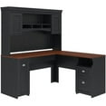 thumbnail image 2 of Bush Furniture Fairview L Shaped Desk with Hutch, Antique Black, 2 of 8