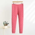 thumbnail image 2 of AherBiu Winter Pants for Women Cotton Thermal Warm Basic Layer Bottom Pants Pajamas Sleepwear Trousers, 2 of 4
