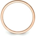 thumbnail image 2 of 14K Rose Gold 1.4mm Flat Satin Stackable Band Size 7 - Ring Size 7.0, 2 of 8