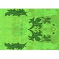 thumbnail image 1 of Ahgly Company Indoor Rectangle Abstract Green Modern Area Rugs, 5' x 8', 1 of 4