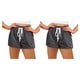 thumbnail image 1 of Guardurnaity Pantalones cortos Elástico Correr Entrenamiento Pantalones cortos Pantalones de chándal Ropa de verano Gris oscuro S 2piezas, 1 of 6