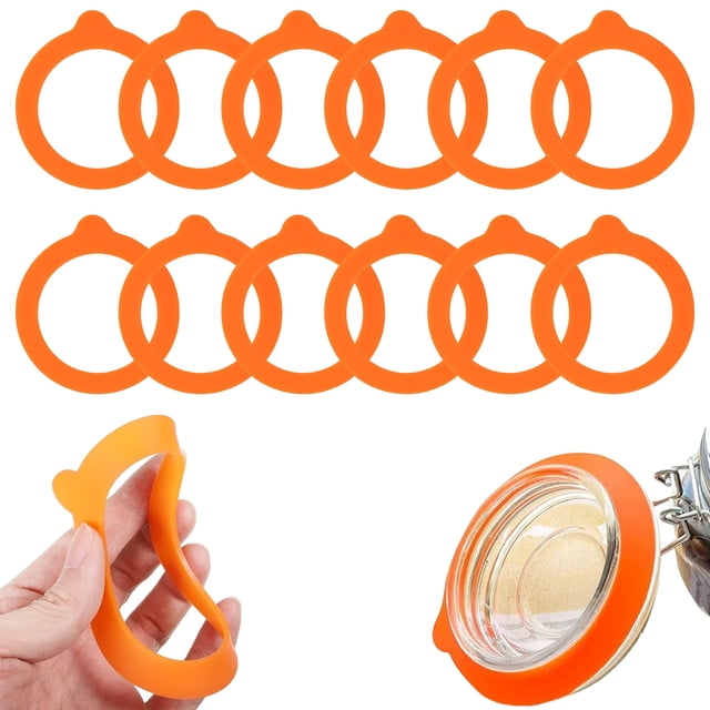 braveheart 12pack/lot Wide Range Silicone Replacement Gasket For Every Situation Airtight Replacement Versatile 1Set