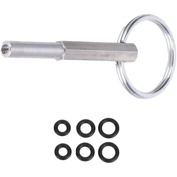 Oval Head Bit Key, Portable Stainless Steel Coffee Machine Opening Repairing Tools Fit for Jura Capresso Krups Franke Orchestro Toscana Machines