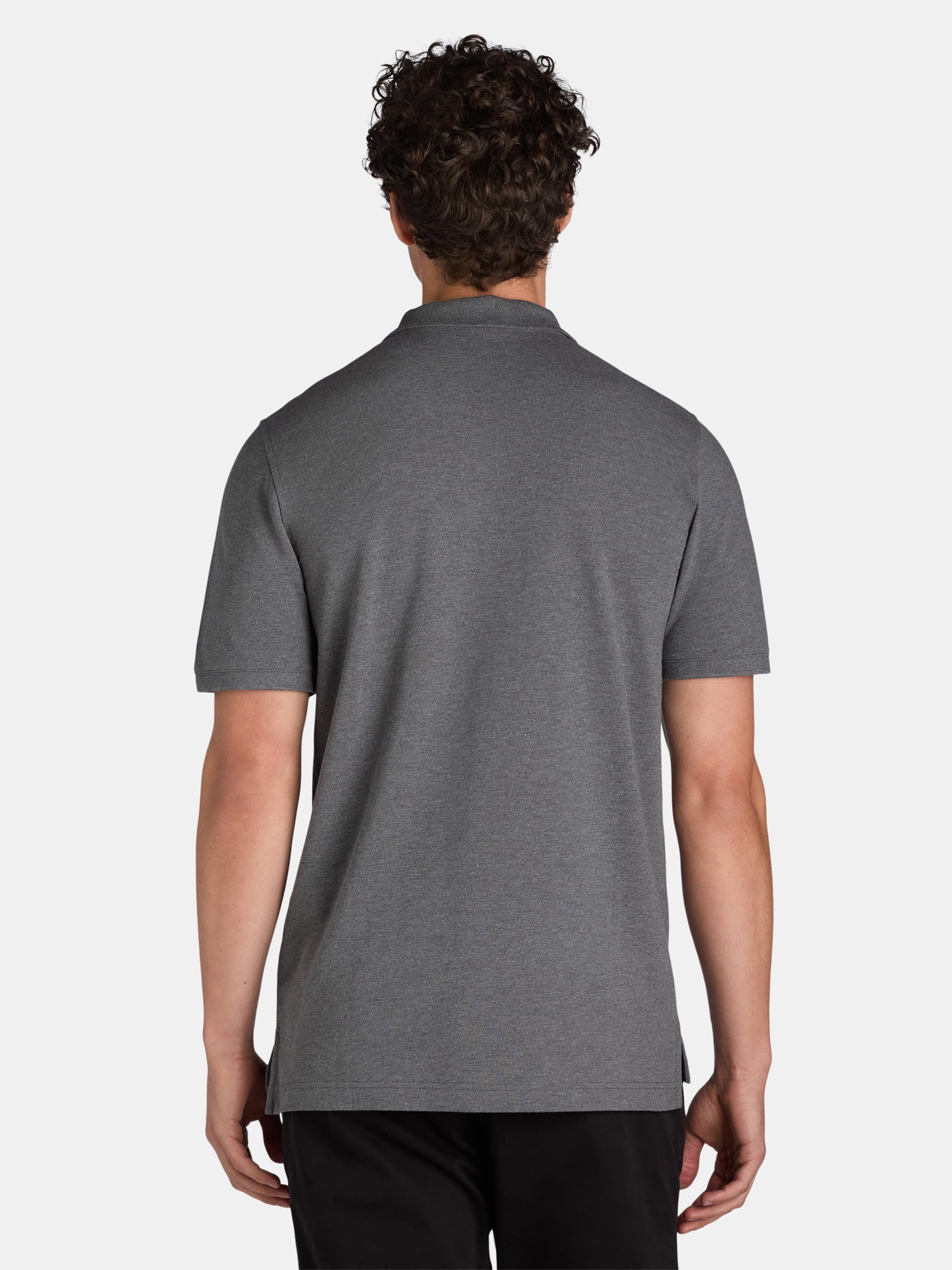George Men's and Big Men's Pique Polo Shirt with Short Sleeves, Sizes S-3XL