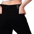thumbnail image 4 of Jeans de mezclilla MCHK 6024. Corte recto. Color negro. Para mujer, 4 of 5