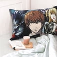 thumbnail image 6 of Death Note Pillowcases Soft Pillow Holder Decorative Cushion Cover Home Decor Rectangular Throw Pillow Covers 14"X20", 6 of 9