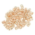 thumbnail image 5 of Unique Bargains 60 Hair Cuffs Dreadlock Hollow Dreadlock Hair Clips Rose Gold Tone, 5 of 5
