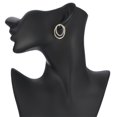 thumbnail image 5 of HomeKingdee Korean Fashion Alloy Ladies Earrings with Metal Ring Design - Cool Elegant Style Detachable Earrings for Women and Girls for Various Occasions, 5 of 5