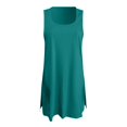 thumbnail image 2 of GILIGEGE 2 Piece Short Sets for Women Summer Women's Casual Oversized Two Piece V Neck Vest Open Top Top Top Tight Shorts Shorts Set Summer Beach Vacation Outfits Lounge Tracksuits Mint Green L, 2 of 6