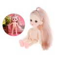 thumbnail image 4 of Mini muñecas de 16 cm, juguetes de moda para el cuerpo con ojos 3D 12 Zulema Cuerpo de muñeca articulado BJD, 4 of 6