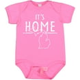 thumbnail image 3 of Inktastic It's Home- State  of Michigan Outline Distressed Text Boys or Girls Baby Bodysuit, 3 of 5