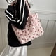 thumbnail image 4 of 9814 Bolso hombro para mujer gran capacidad con pana fresco pequeño pastoral bolso escolar para estudiante-PZ20240227008813 Rosa, 4 of 8