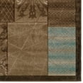 thumbnail image 3 of Milan Power Loomed Rug, Black/Aqua, 3 of 3