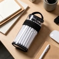 thumbnail image 4 of Solivara Large Capacity Cylindrical Pen Holder Transparent For Exam And Daily Use (D,6.89 × 3.54in), 4 of 5