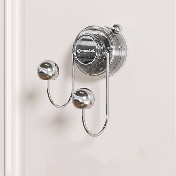 Multi Functional Wall Mountables Non Damaging Adhesive Hooks For Home Use No Drilling Required Strong Adhesive Wall Hooks Suitable For Bathrooms And More